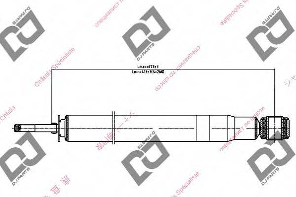 DJ PARTS DS1044GT Амортизатор