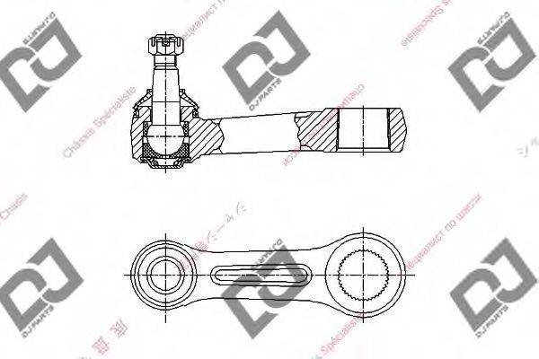 DJ PARTS DP1013 Сошка кермового керування