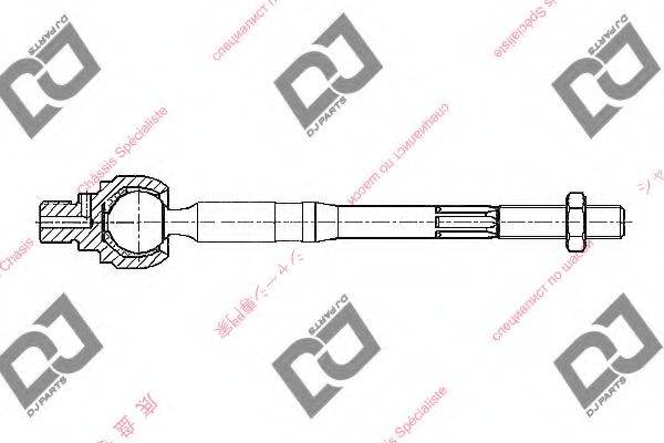 DJ PARTS DR1312 Осьовий шарнір, рульова тяга