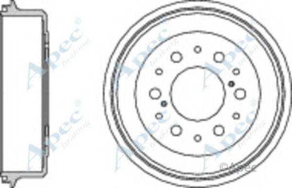 APEC BRAKING DRM9902 Гальмівний барабан