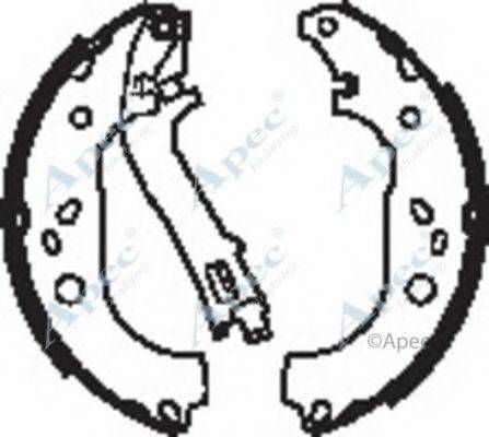 APEC BRAKING SHU686 Гальмівні колодки