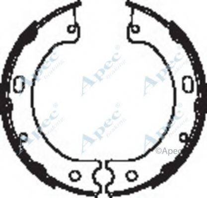 APEC BRAKING SHU707 Гальмівні колодки