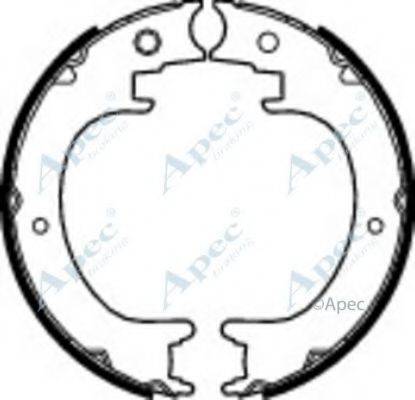 APEC BRAKING SHU752 Гальмівні колодки