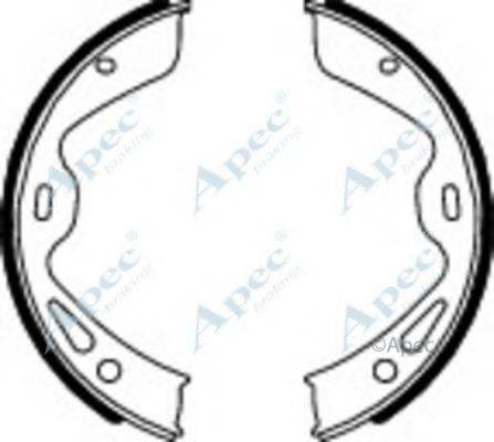 APEC BRAKING SHU790 Гальмівні колодки