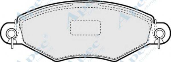 APEC BRAKING PAD1041