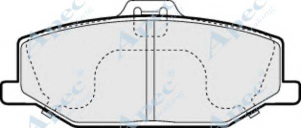 APEC BRAKING PAD1123