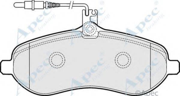 APEC BRAKING PAD1539