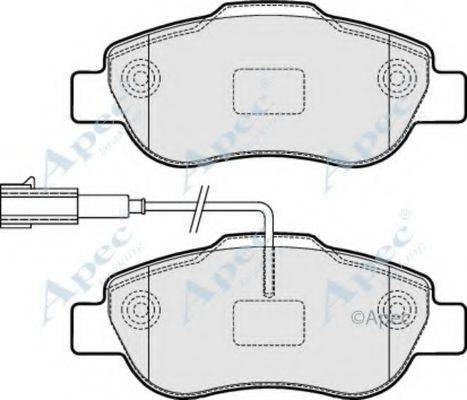 APEC BRAKING PAD1612