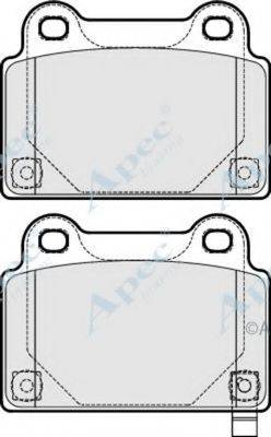 APEC BRAKING PAD1676