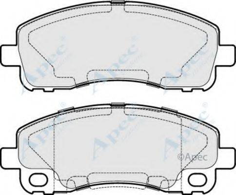 APEC BRAKING PAD1691