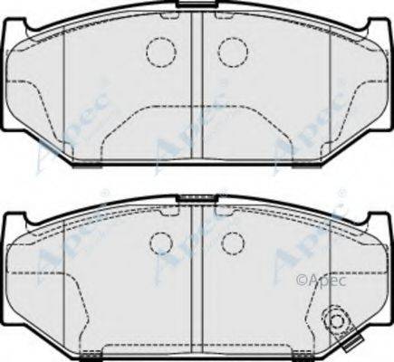 APEC BRAKING PAD1892