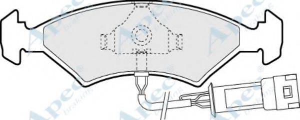 APEC BRAKING PAD356