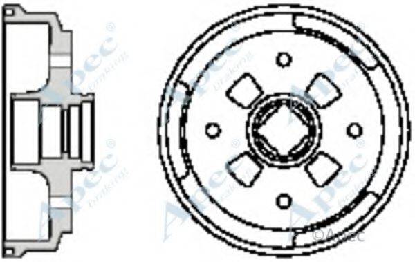 APEC BRAKING DRM9130 Гальмівний барабан