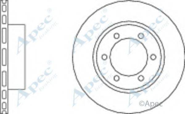 APEC BRAKING DSK2022 гальмівний диск