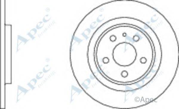 APEC BRAKING DSK2192 гальмівний диск