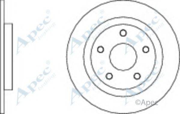 APEC BRAKING DSK2690 гальмівний диск