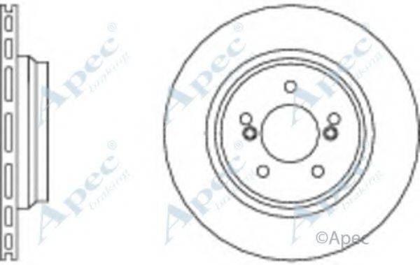 APEC BRAKING DSK2739 гальмівний диск