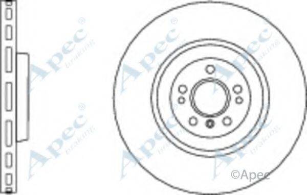 APEC BRAKING DSK2876 гальмівний диск