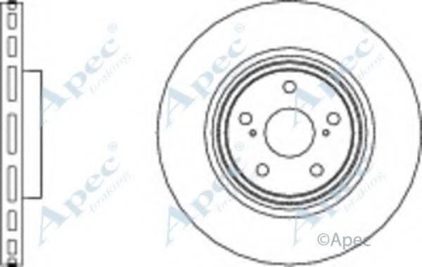 APEC BRAKING DSK2942 гальмівний диск