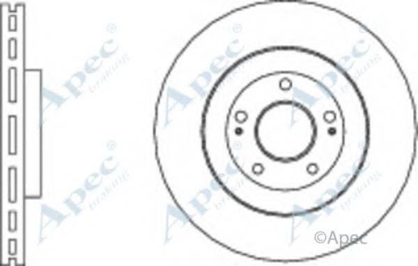 APEC BRAKING DSK2922 гальмівний диск