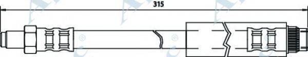 APEC BRAKING HOS3052 Гальмівний шланг