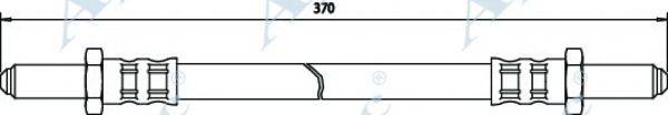 APEC BRAKING HOS3198 Гальмівний шланг