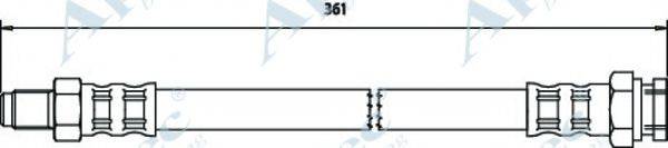 APEC BRAKING HOS3336 Гальмівний шланг