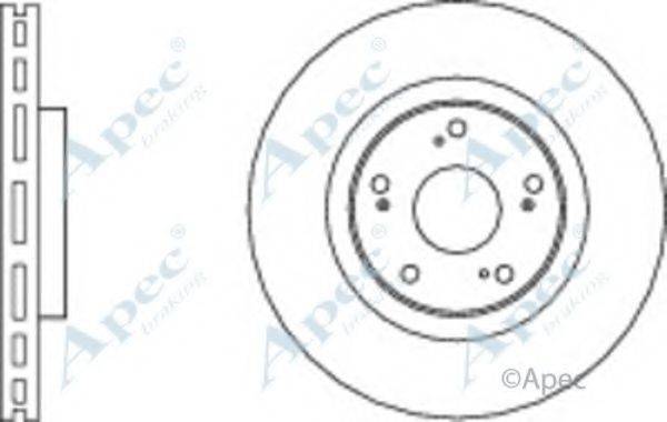 APEC BRAKING DSK3004 гальмівний диск