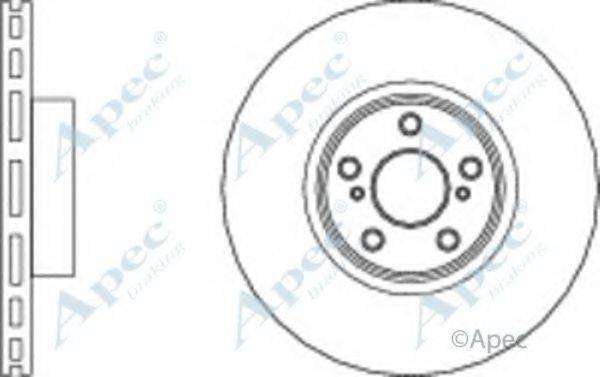 APEC BRAKING DSK3027 гальмівний диск