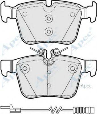 APEC BRAKING PAD2031 Комплект гальмівних колодок, дискове гальмо