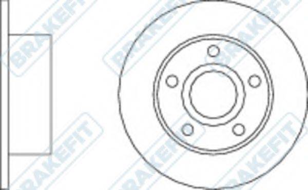 APEC BRAKING DK6061 гальмівний диск