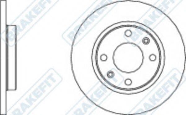 APEC BRAKING DK6011 гальмівний диск