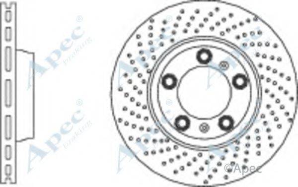 APEC BRAKING DSK3112 гальмівний диск