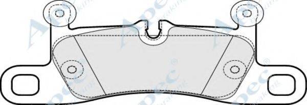 APEC BRAKING PAD2043