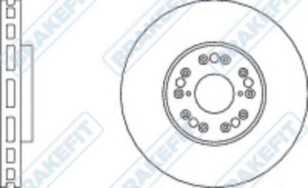 APEC BRAKING DK6184 гальмівний диск