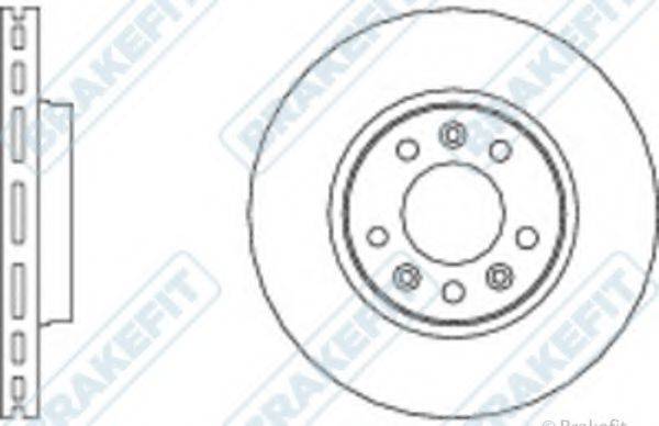 APEC BRAKING DK6188 гальмівний диск