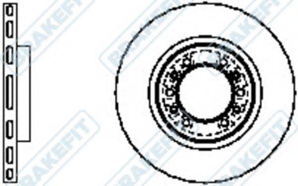 APEC BRAKING DK6203 гальмівний диск