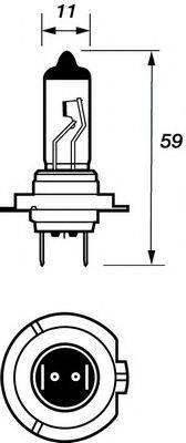 MOTAQUIP VBU499X Лампа розжарювання, основна фара; Лампа розжарювання, протитуманна фара; Лампа розжарювання, фара з авт. системою стабілізації