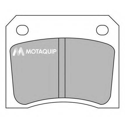 MOTAQUIP LVXL218 Комплект гальмівних колодок, дискове гальмо