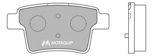 MOTAQUIP LVXL1261 Комплект гальмівних колодок, дискове гальмо