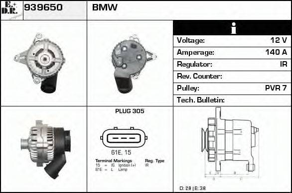 EDR 939650 Генератор