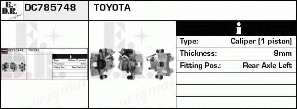 EDR DC785748 Гальмівний супорт