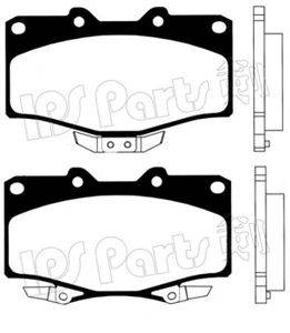 IPS PARTS IBD1291 Комплект гальмівних колодок, дискове гальмо