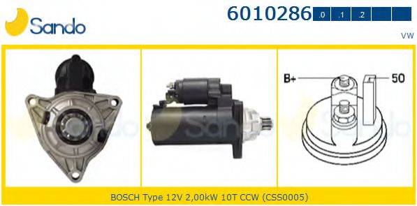 SANDO 60102860 Стартер