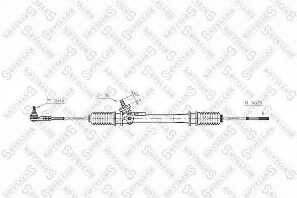 STELLOX 0035025SX Рульовий механізм