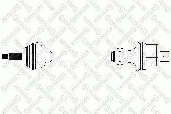 STELLOX 1581770SX Приводний вал