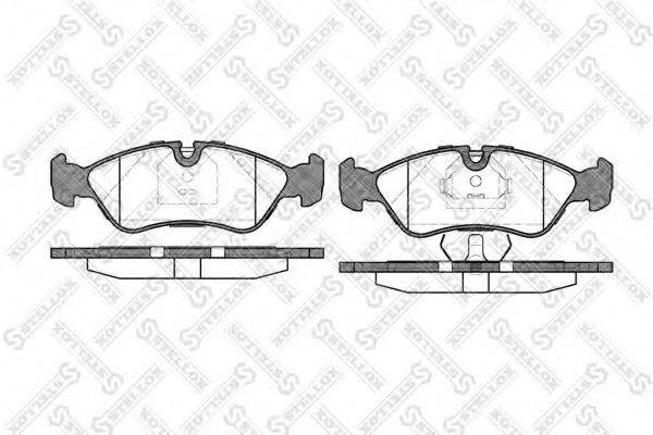 STELLOX 297030SX Комплект гальмівних колодок, дискове гальмо