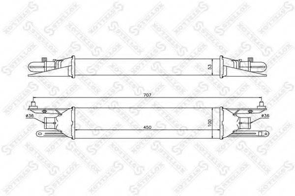 STELLOX 1040124SX Інтеркулер