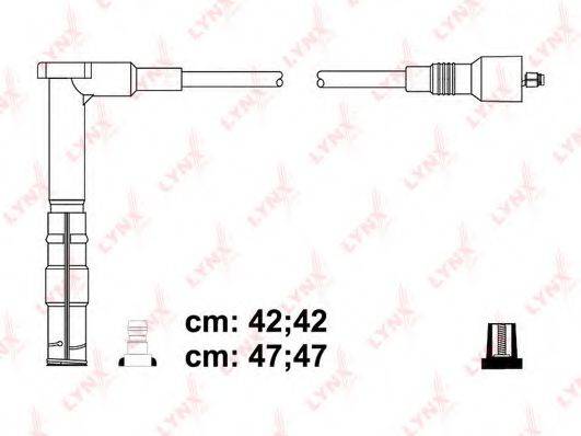 LYNXAUTO SPC5318 Комплект дротів запалювання