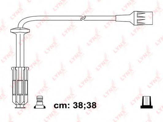 LYNXAUTO SPC5328 Комплект дротів запалювання